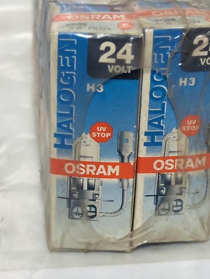 OSRAM,64156,HOLOGEN BULB H3 PACK OF 10 NOS