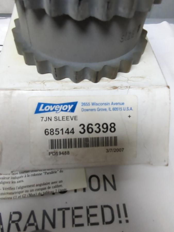 LOVEJOY,7JN,COUPLING SLEEVE