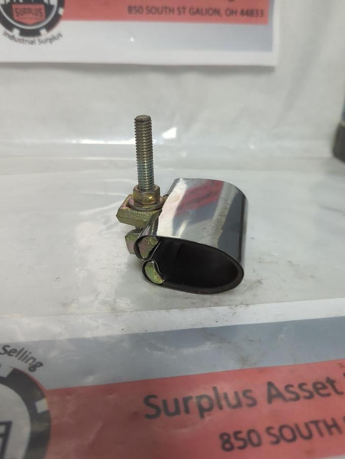 Used JONES STEPHENS,R30-125,REPAIR CLAMP 1-1/4 X 3 INCH PRE-OWNED