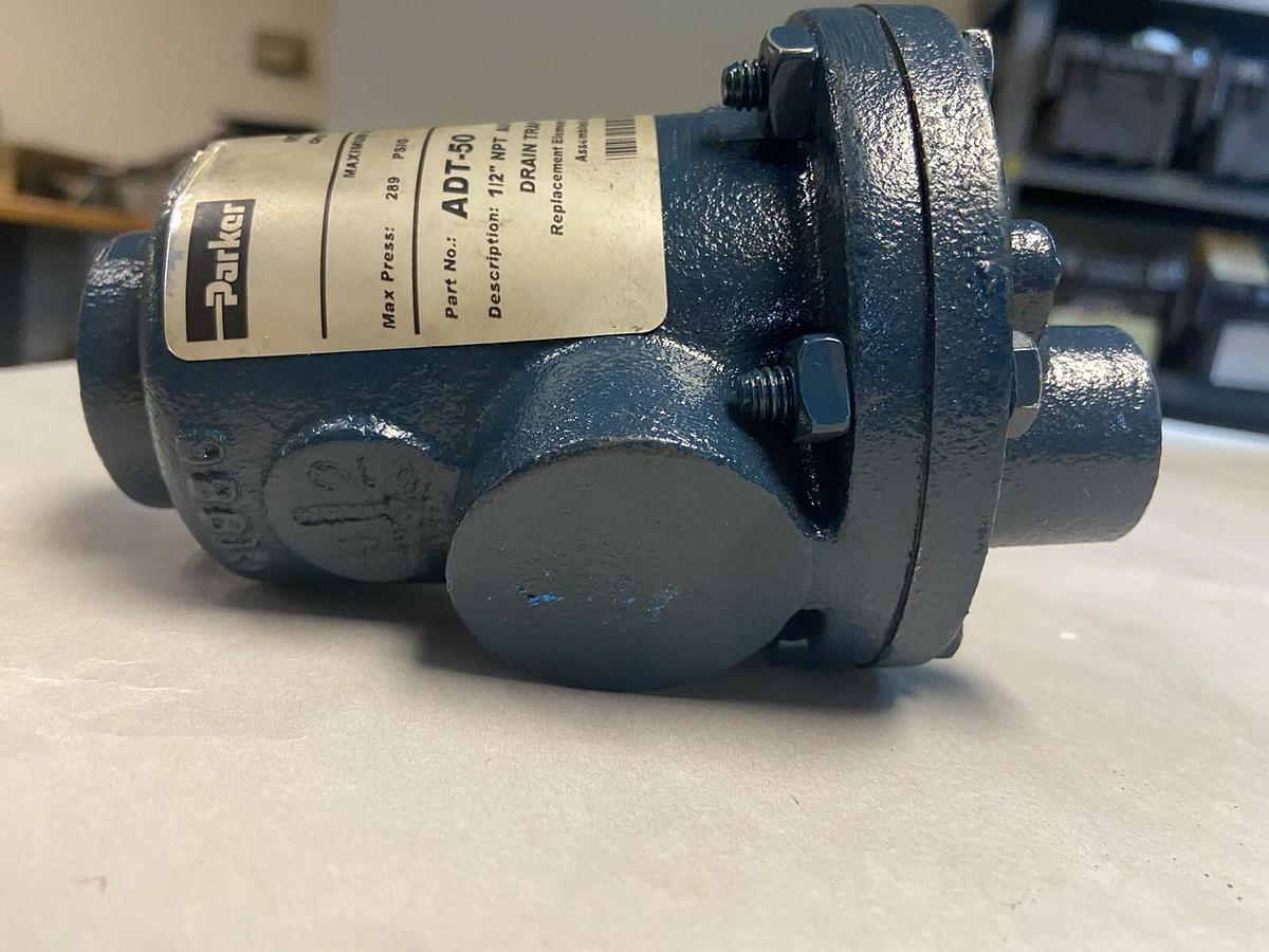 Parker,ADT-50,1/2 IN NPT Automatic Drain Trap Max Press 289
