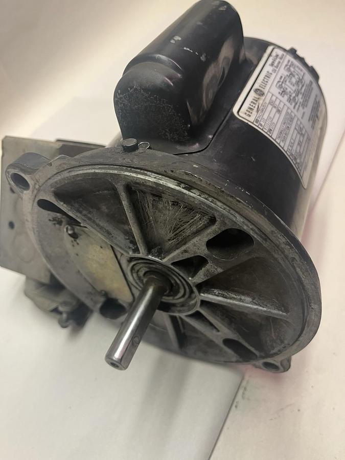 Used GE,5KC36MN207Y,SERV-S-LINE OIL BURNER MOTOR 1/2HP 1725RPM 1PH 48N 115/230V