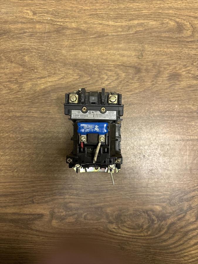 Used Allen Bradley,500F-BOD92,Size 1 Starter