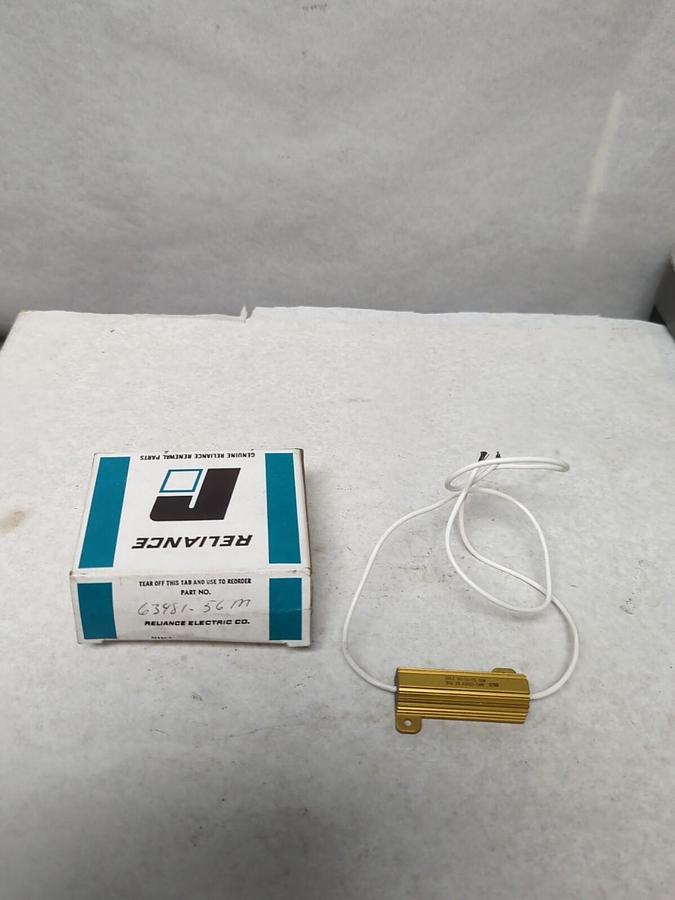 RELIANCE ELECTRIC/DALE,63481-56M,RESISTOR 50W-3 PERCENT NOS