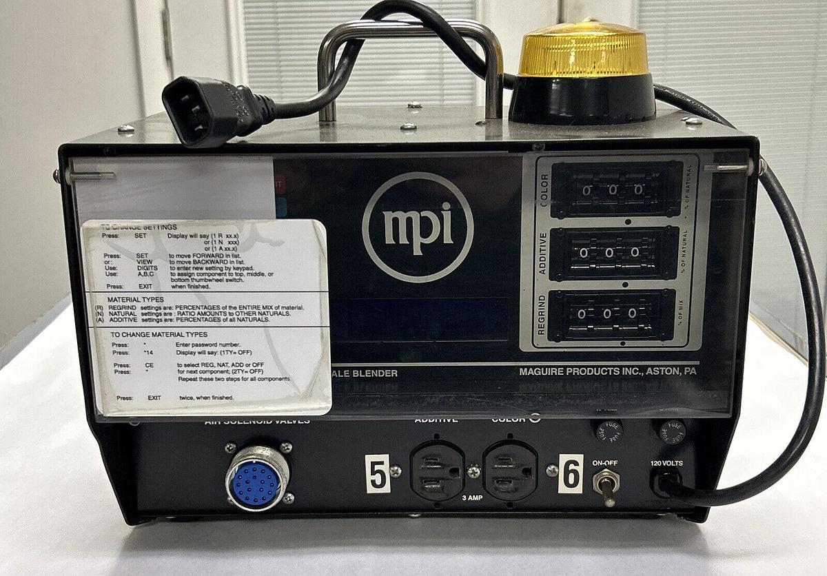 Used MAGUIRE PRODUCTS,WSB-46E2-T,WEIGH SCALE BLENDER CONTROLLER