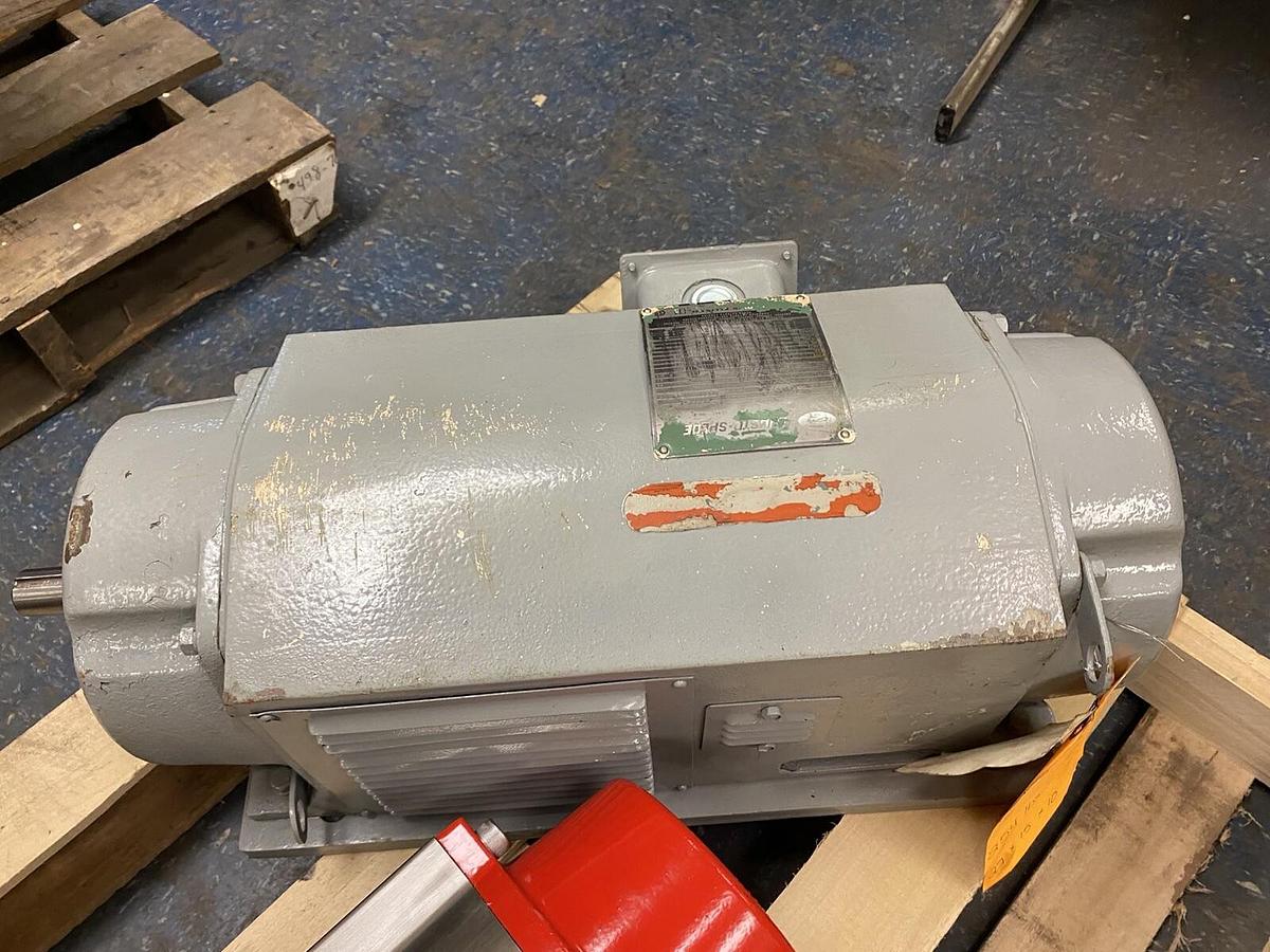 Used AJUSTO SPEDE,9033,90VDC INDUCTION MOTOR NP-1 5HP 1750RPM 230/460VAC