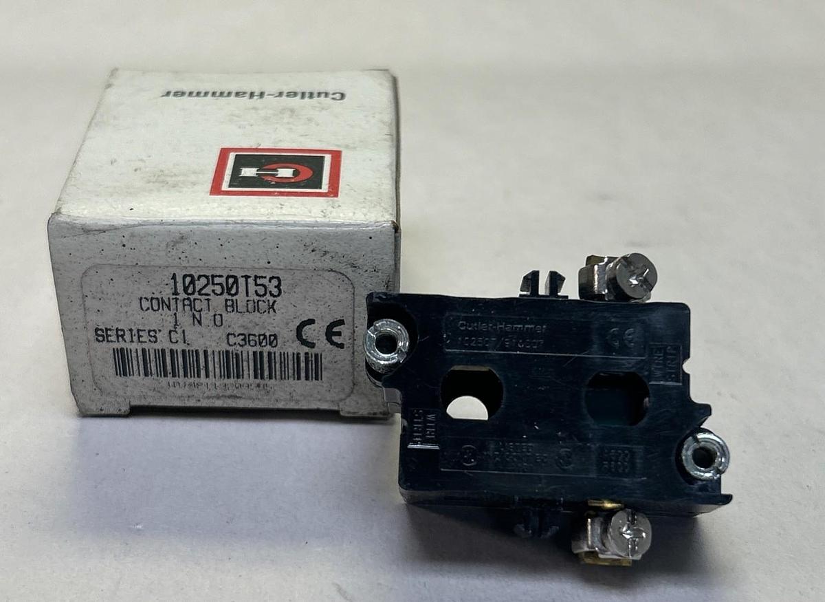 CUTLER-HAMMER,10250T53,CONTACT BLOCK NOS