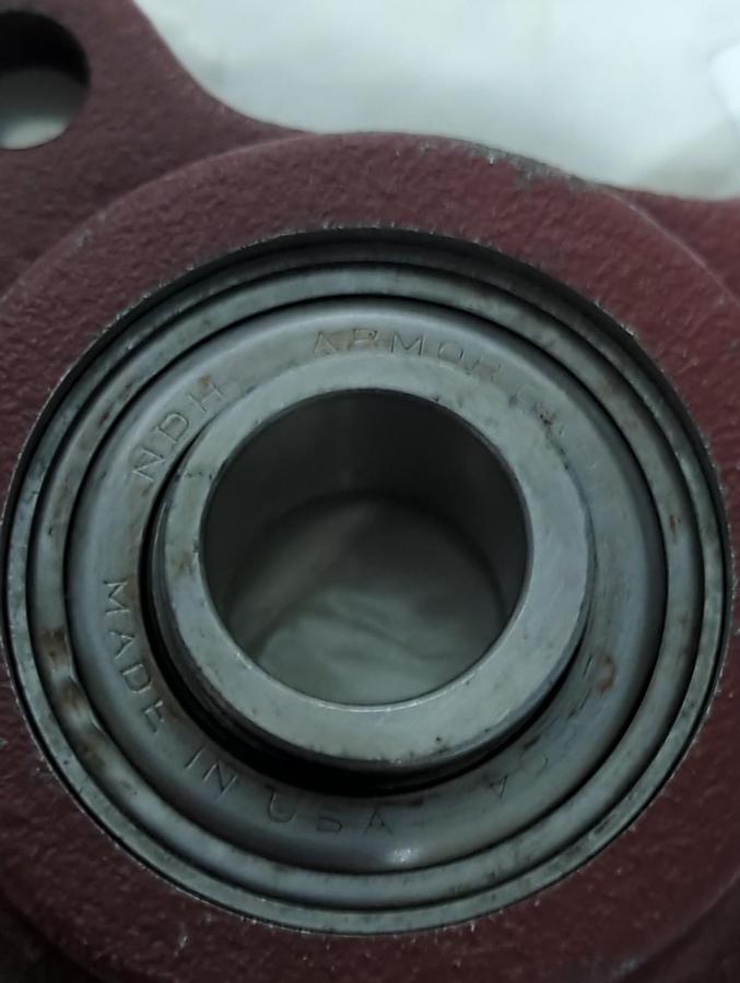 Used NDH,4FE-3/4,4-BOLT FLANGE BEARING 3/4 INCH BORE PRE-OWNED