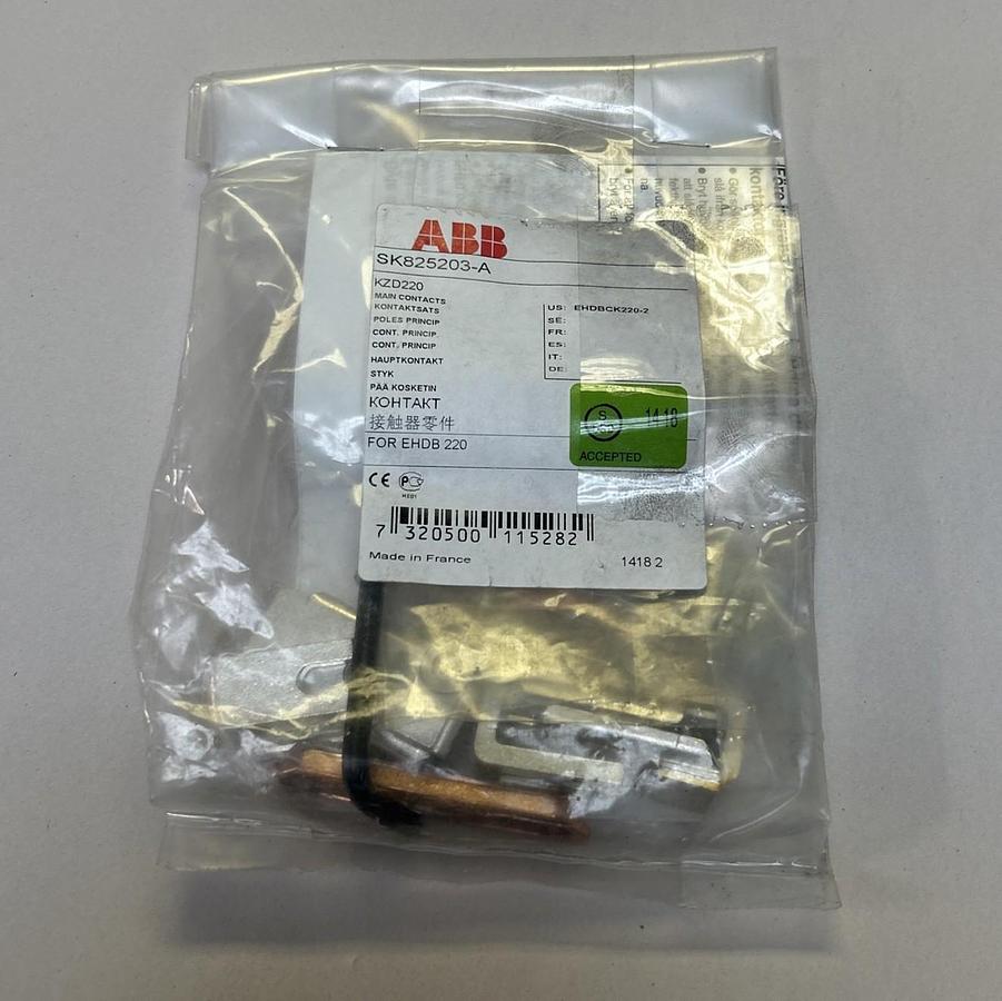 Used ABB,SK825203-A,MAIN CONTACT KIT NOS