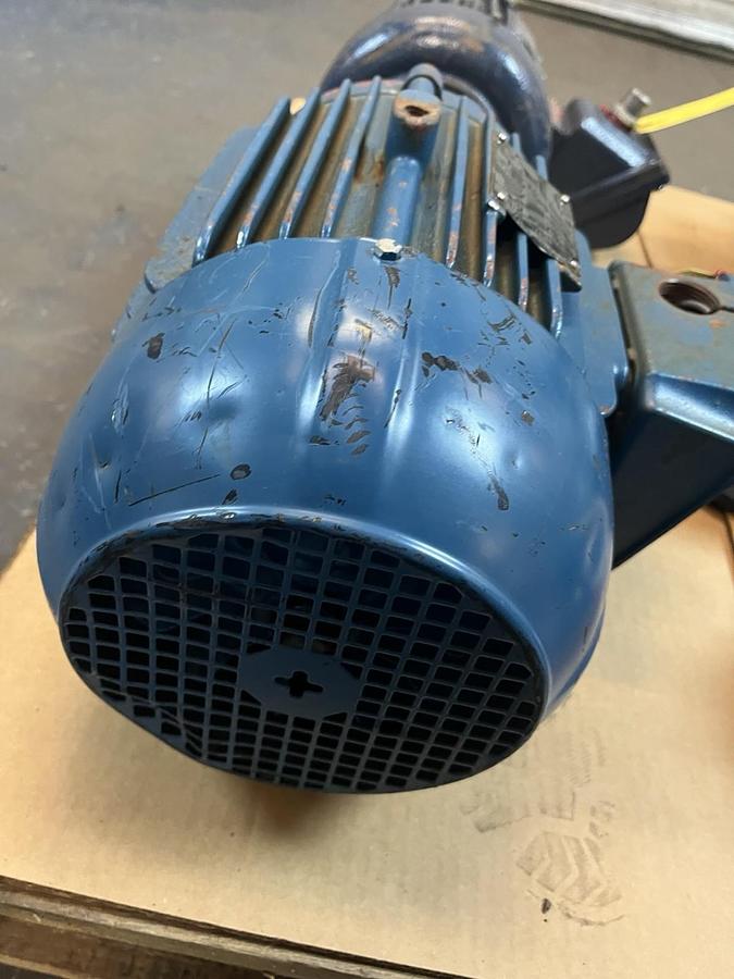 Used WEG W22,TE1BF0XON CC029A,SEVERE INVERTER MOTOR 5HP 1755RPM 3PH 182T 184T