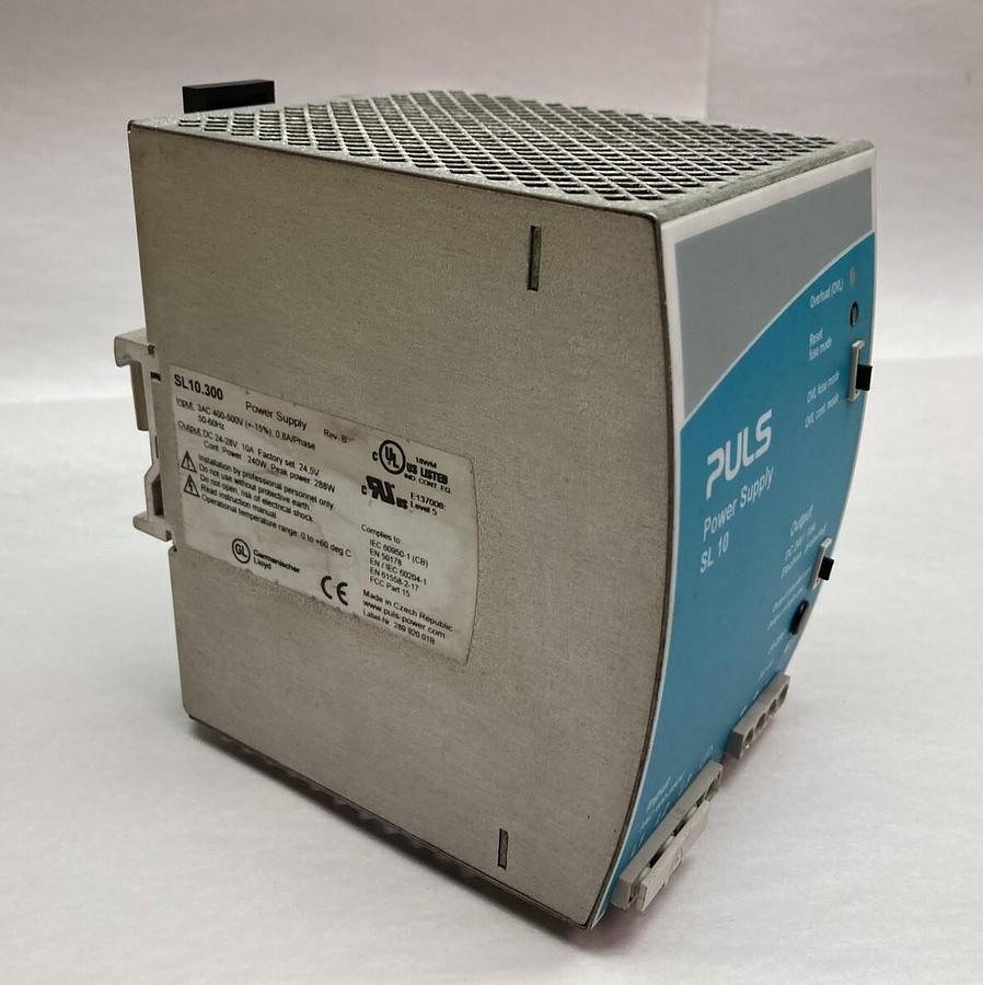 Used Puls,SL10.300,Power Supply SL 10 3ac 400-500v Rev B