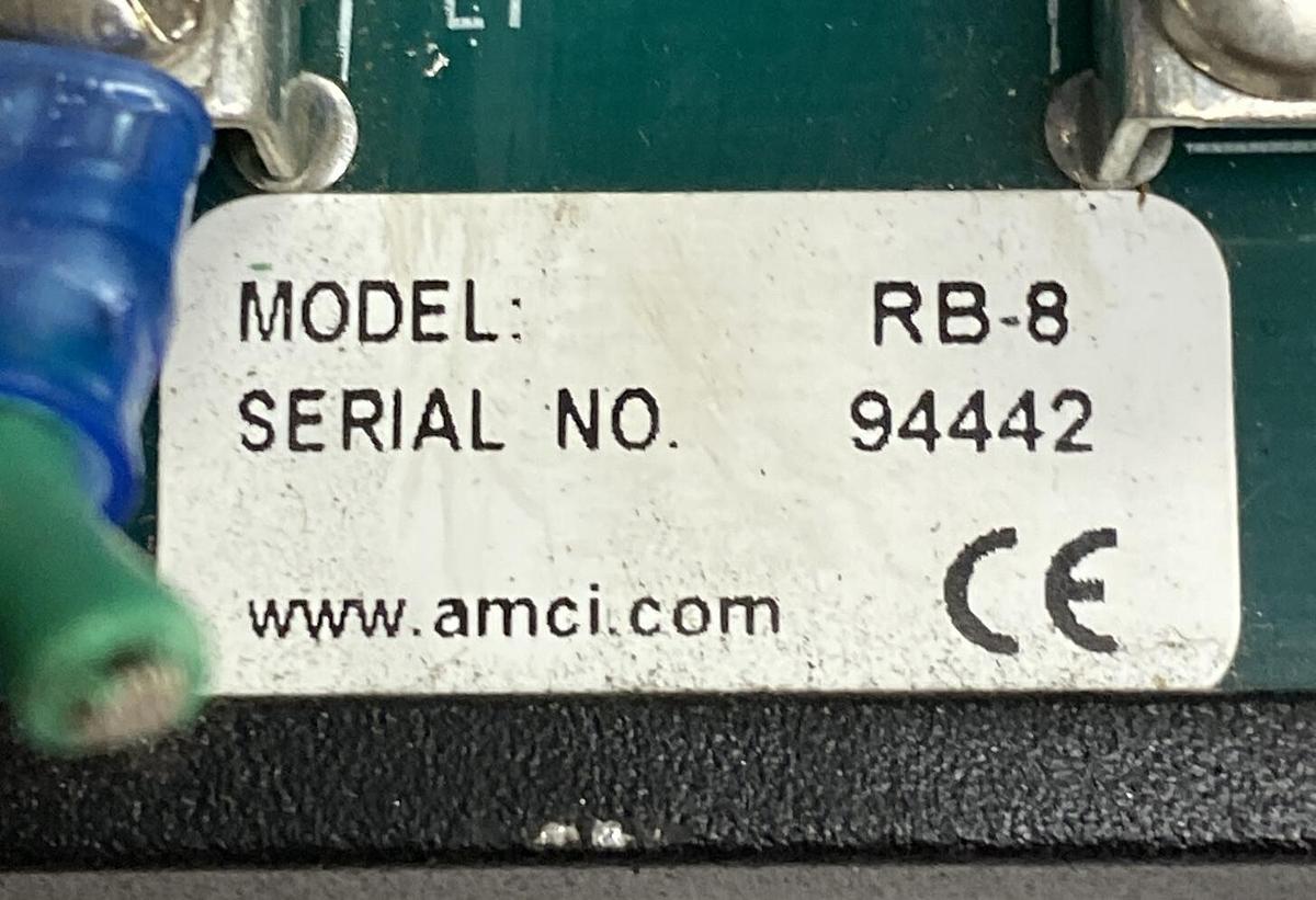 Used AMC,RB-8,I/O RACK SYSTEM