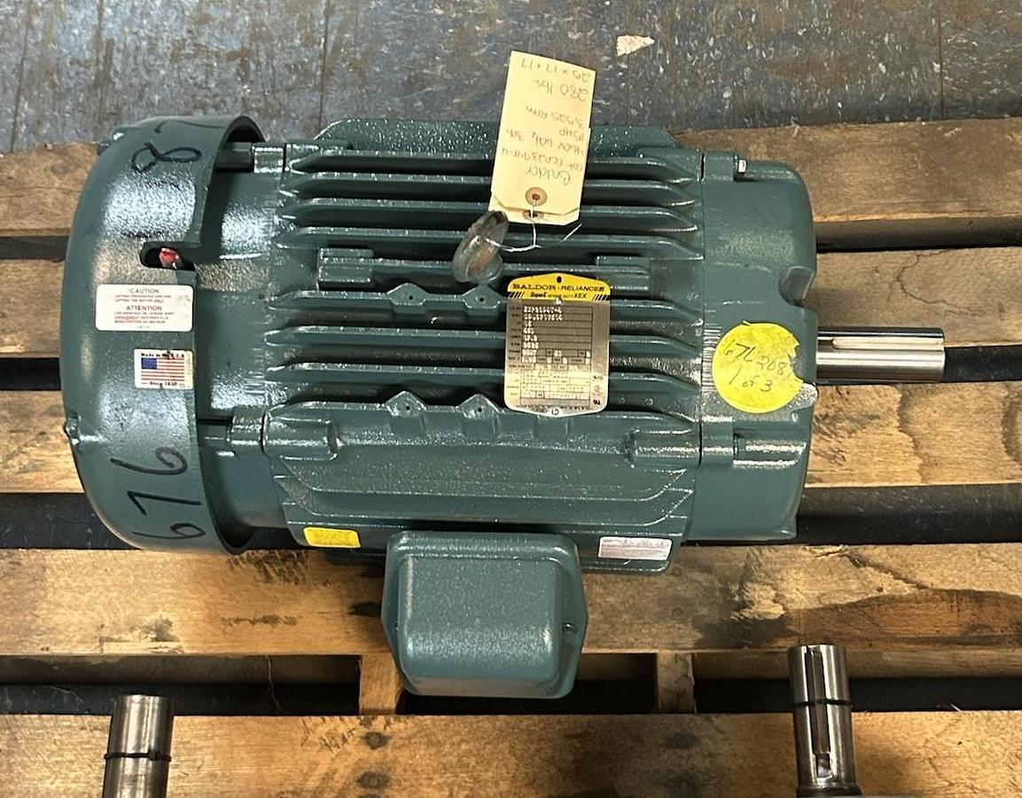BALDOR,ECP2394T-4,MOTOR 15HP 3525RPM 460V 3PH 254T FRAME NOS