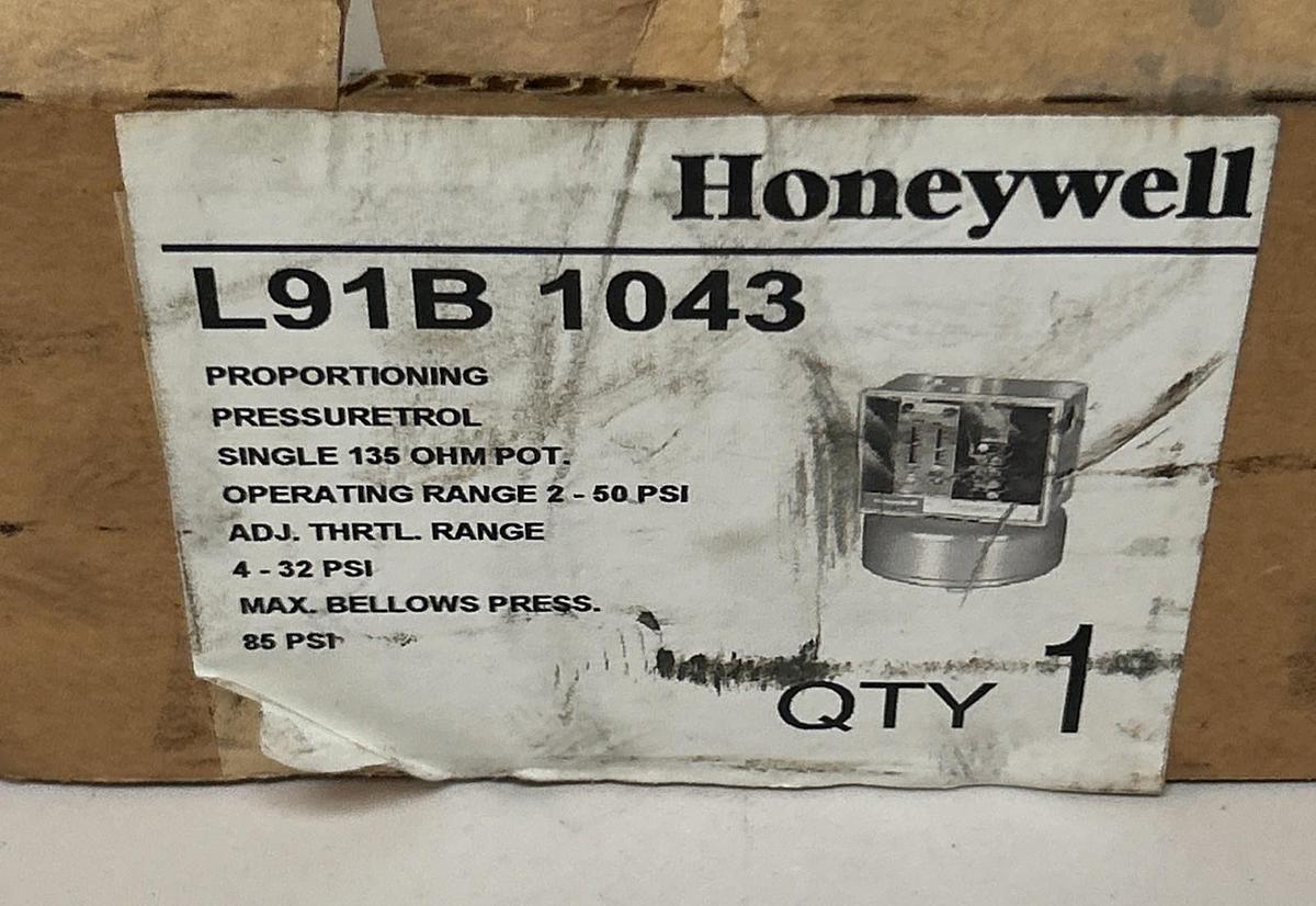 HONEYWELL,L91B1043,PROPORTIONING PRESSURE CONTROL SWITCH NOS