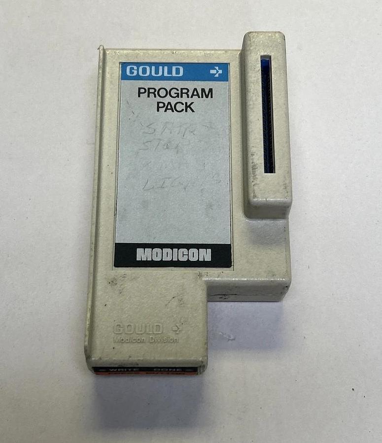 Used GOULD MODICON,AS-P371-002,PROGRAM PACK
