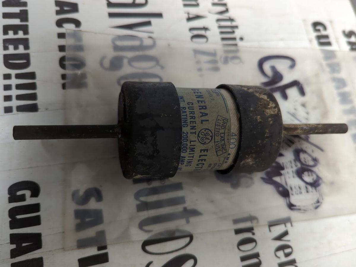 GENERAL ELECTRIC,A56-47,CLASS-J FUSE 400AMP NOS