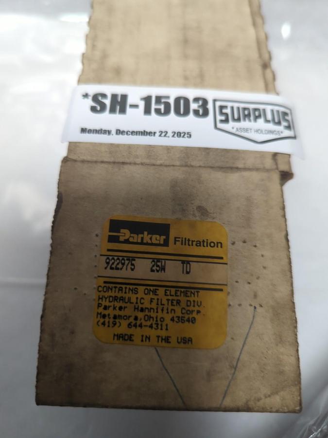 PARKER,922975 25W TD,FILTER ELEMENT NOS