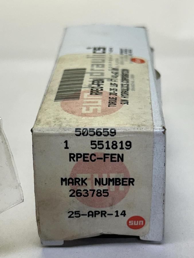 SUN HYDRAULICS,RPEC-FEN,RELIEF VALVE NOS