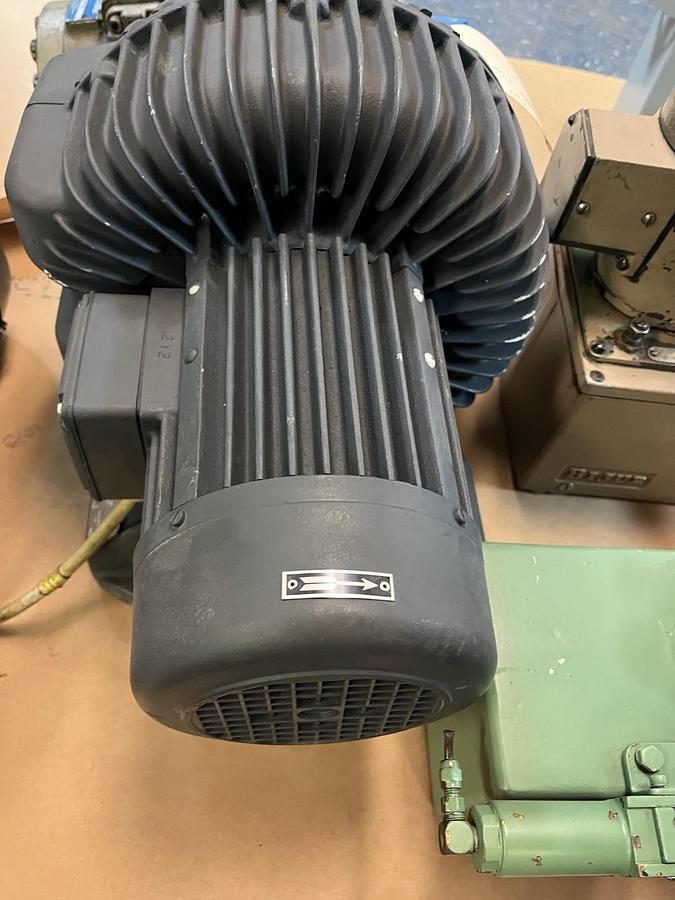 Used RIETSCHLE,SKG-245-20.3,REGENERATIVE VACUUM BLOWER 89-1200018 3PH 1.3kW 3400RPM