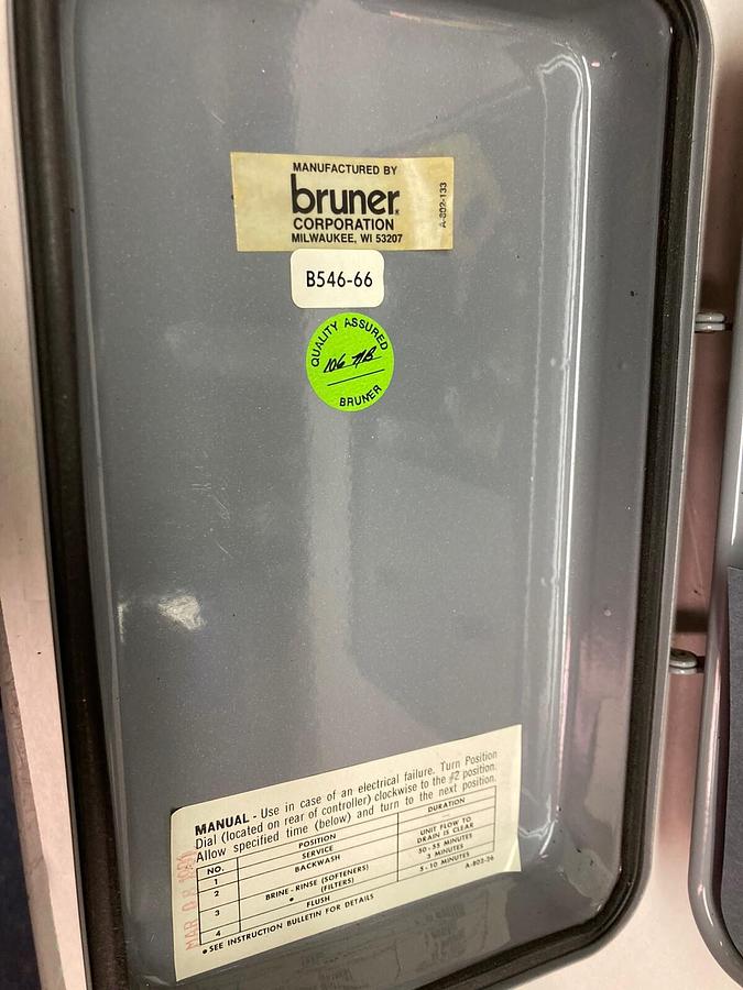Used Bruner,B546-66,Electric Water Heater Timer