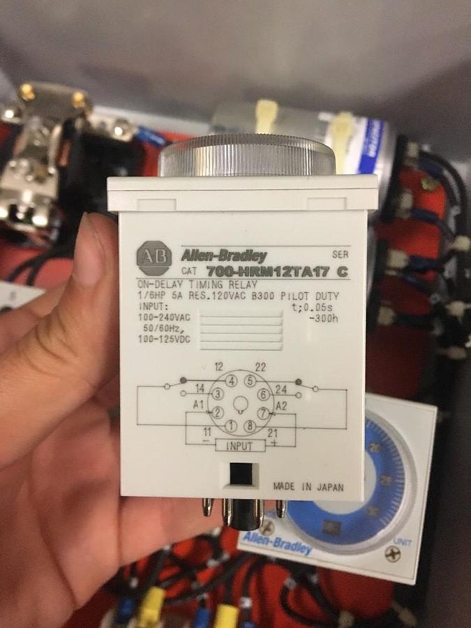 Hoffman,A12106CHSCFG,Enclosure W/ Allen Bradley Parts Inside