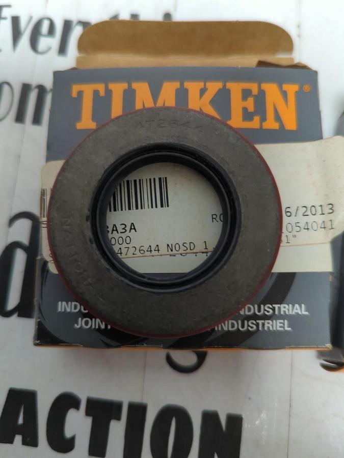 TIMKEN,472644,OIL SEALS 1.125X2.047X0.312 LOT OF 2 NOS