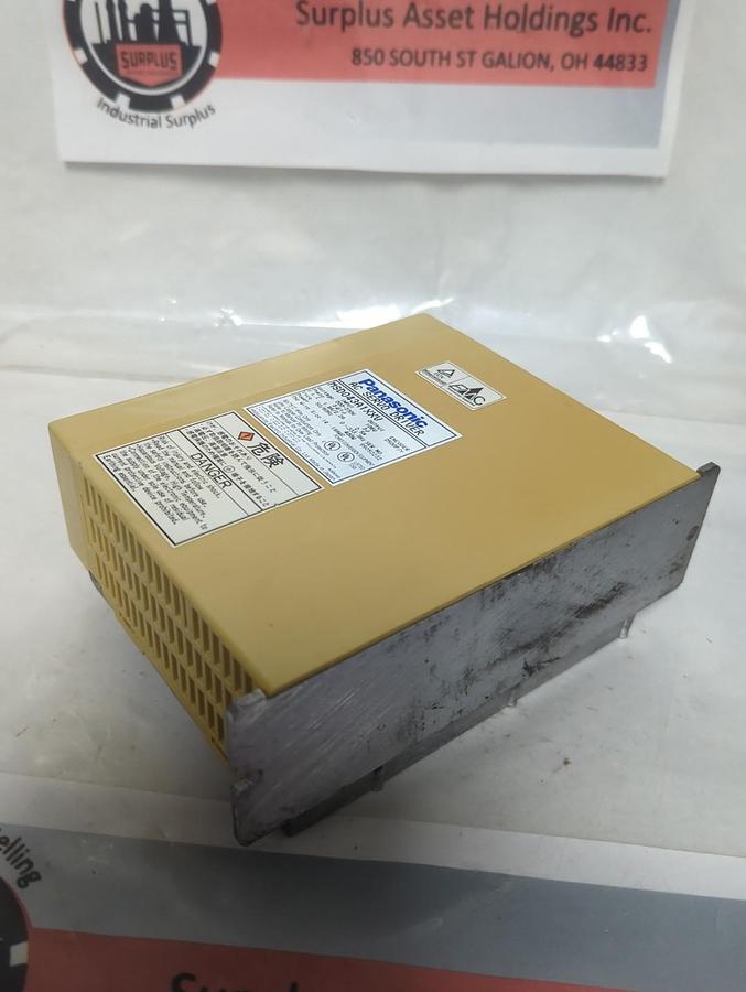 Used PANASONIC,MSD 043A1XXV,AC SERVO DRIVER 200V 400W PRE-OWNED