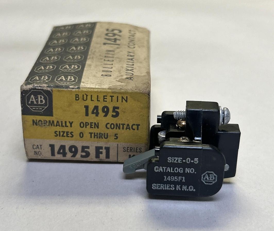 ALLEN BRADLEY,1495-F1,AUXILIARY CONTACT NOS
