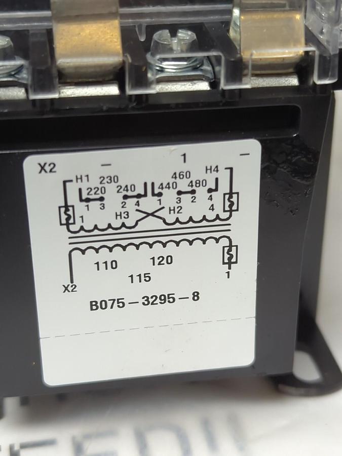 SIEMENS,A1TRCQ0B112,INDUSTRIAL CONTROL TRANSFORMER PRI-230X460V SEC-115V NEW