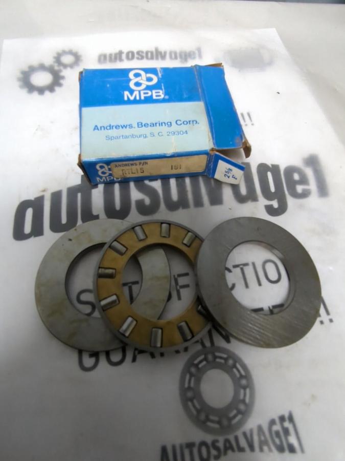 ANDREWS,RTL15,THRUST BALL BEARING NOS
