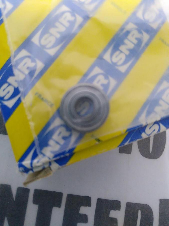 SNR,R3ZZ,DEEP GROOVE BALL BEARING 0.1875 IN ID 1/2 IN OD.0.1960 W DOUBLE SEAL