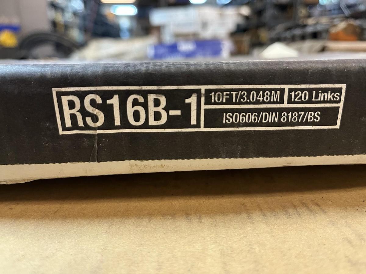 TSUBAKI,RS16B-1,ROLLER CHAIN 120 LINKS 10FT