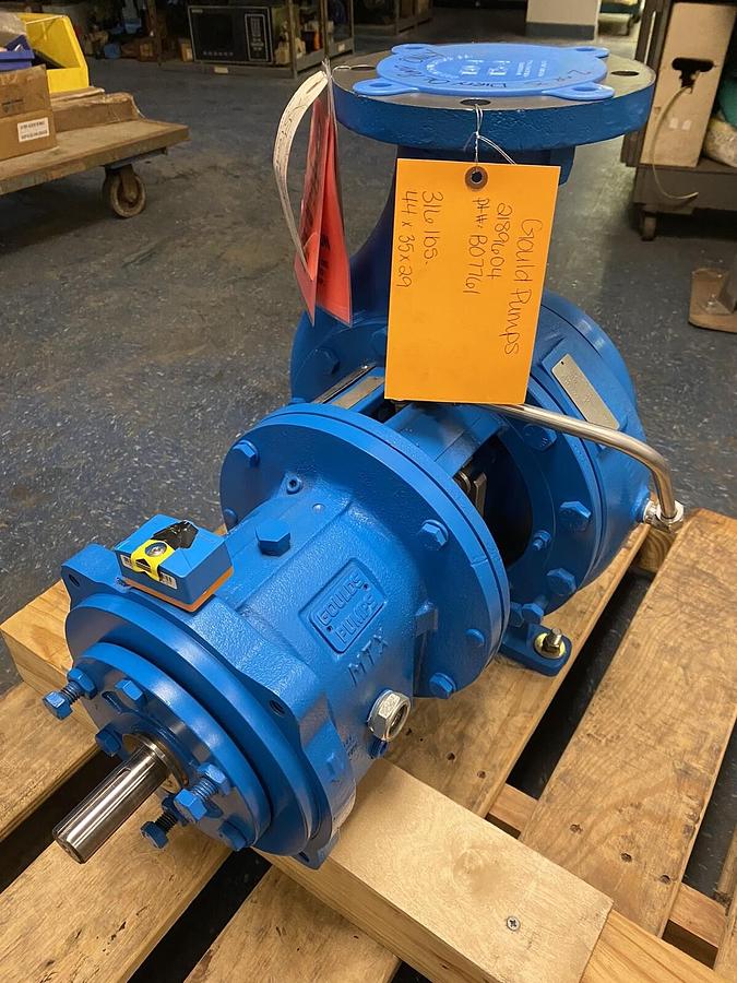 Used GOULDS,713F549W3,CENTRIFUGAL PUMP 3196 4X6-10G  B07761