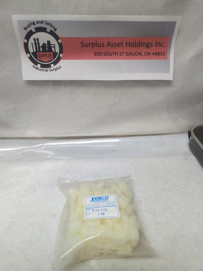 JAMECO,104715,WIRE TO WIRE CONNECTOR PLUG BAG OF 100 NOS