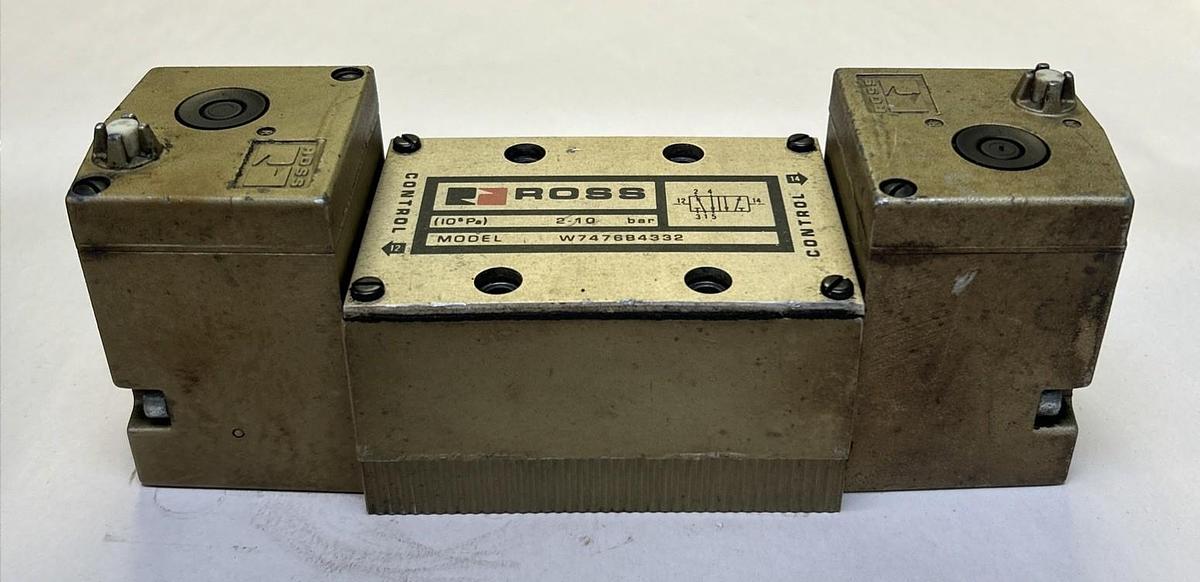 Used ROSS,W7476B4332,SOLENOID VALVE