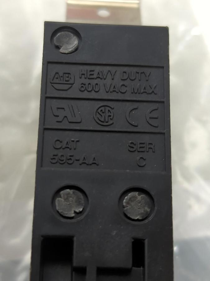 ALLEN BRADLEY,595-AA,SERIES C AUXILIARY CONTACT NOS