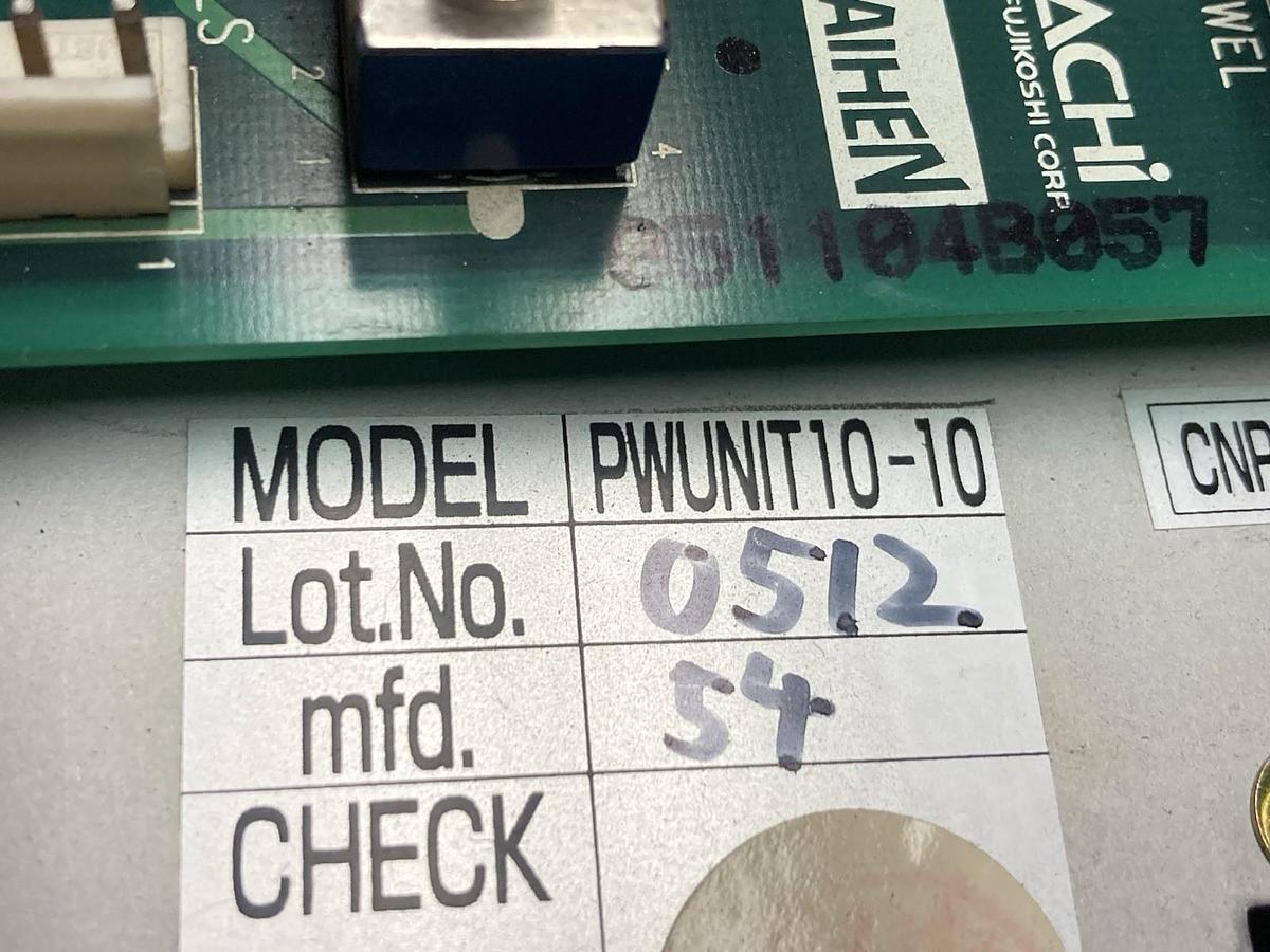 Used Nachi,PWUNIT10-10,Power Supply