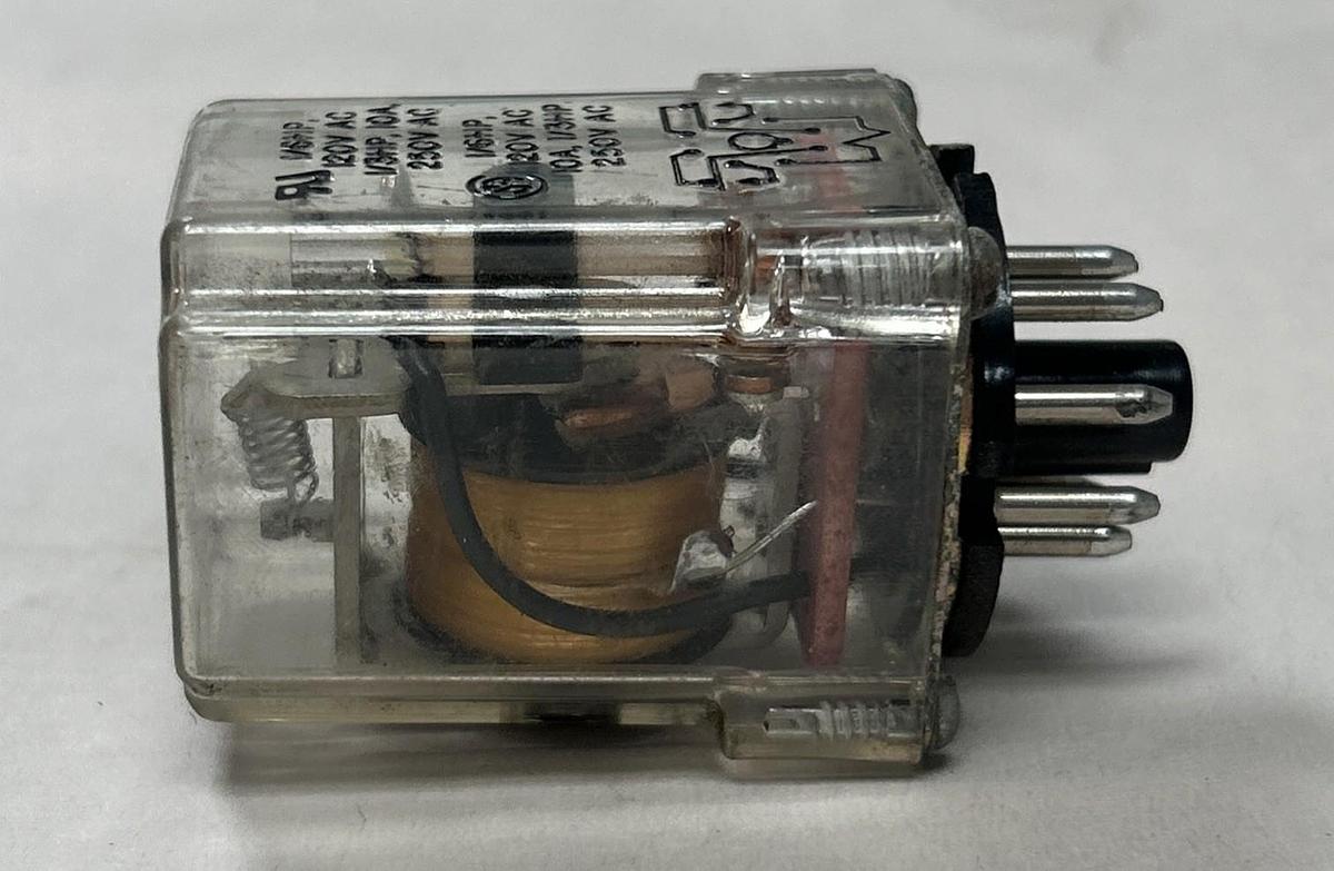 Used P&B,KRP11AG,PLUG IN RELAY 8-PIN