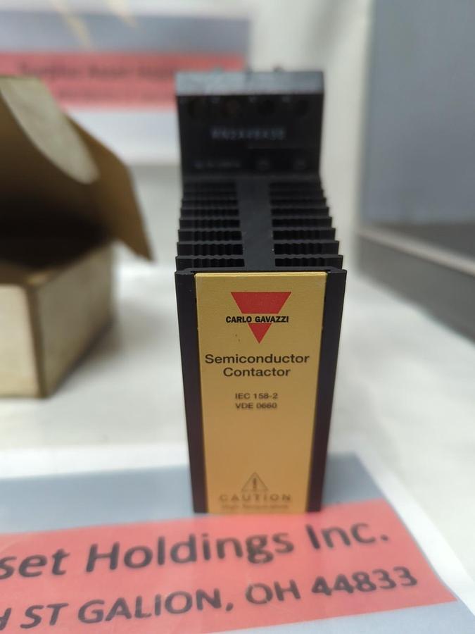 CARLO GAVAZZI,RN2A48A30,SEMICONDUCTOR CONTACTOR ZS 30A 2-POLE 480VAC 24-2 NOS