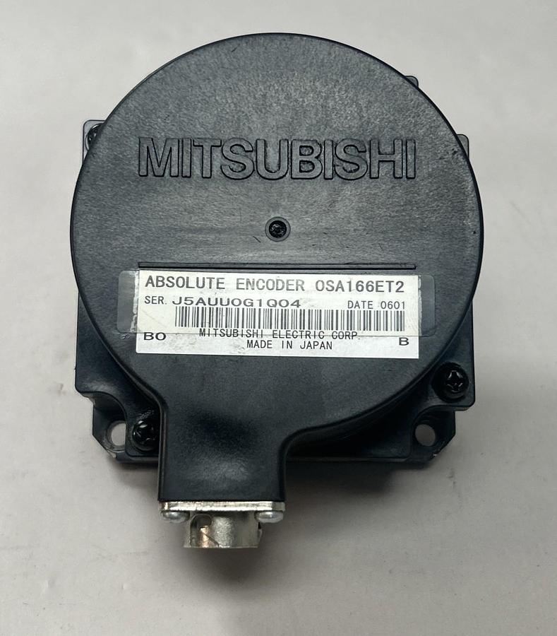 Used MITSUBISHI,OSA166ET2,ABSOLUTE ENCODER