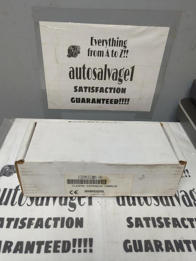 GE,IC694CEE001-AA RX3i,FLEXPAC EXPANSION CARRIER NEW
