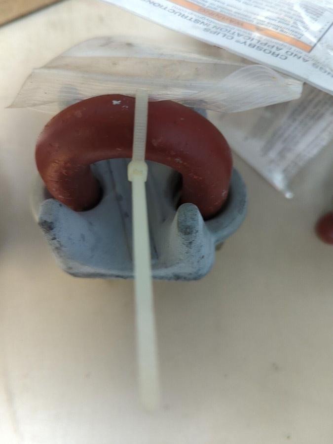 CROSBY,1-1/4 IN,WIRE ROPE CLIPS BOX OF 10 NEW