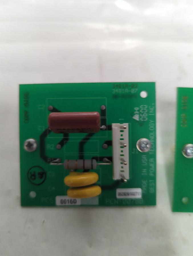 Used BEST POWER TECHNOLOGY,PNC-0078B,CIRCUIT BOARD LOT OF 2 PRE-OWNED