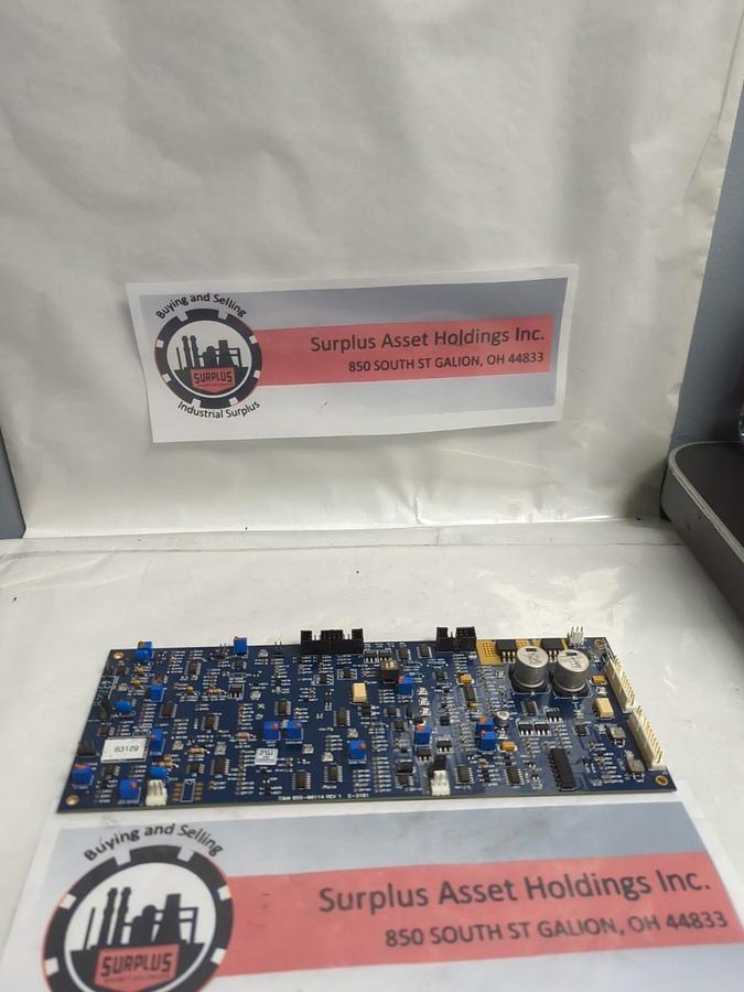 Used SONICS & MATERIALS,855-00114,CIRCUIT BOARD REV 1 PRE-OWNED