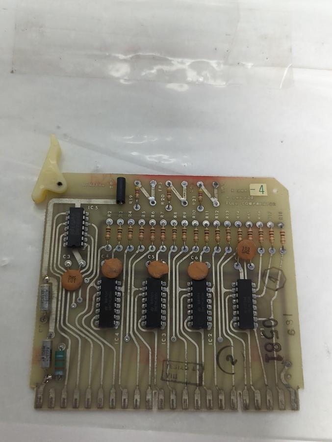 Used DYNAPAR,R544-4,FOUR DECADE FULL COMPARATOR BOARD PRE-OWNED