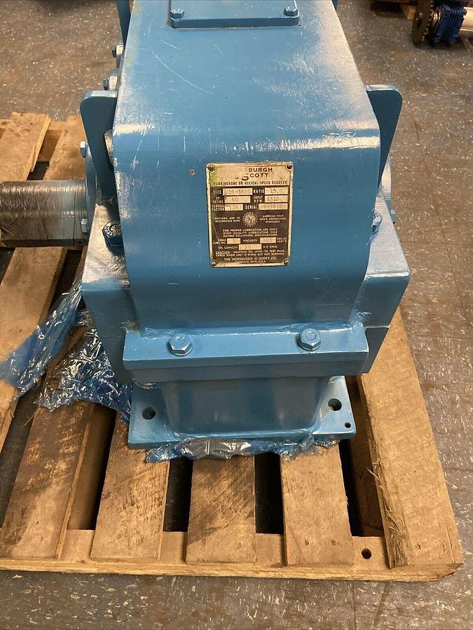 Used Horsburgh & Scott,LDB-1800,Speed Reducer Ratio 15.0 60HP Input 1320RPM