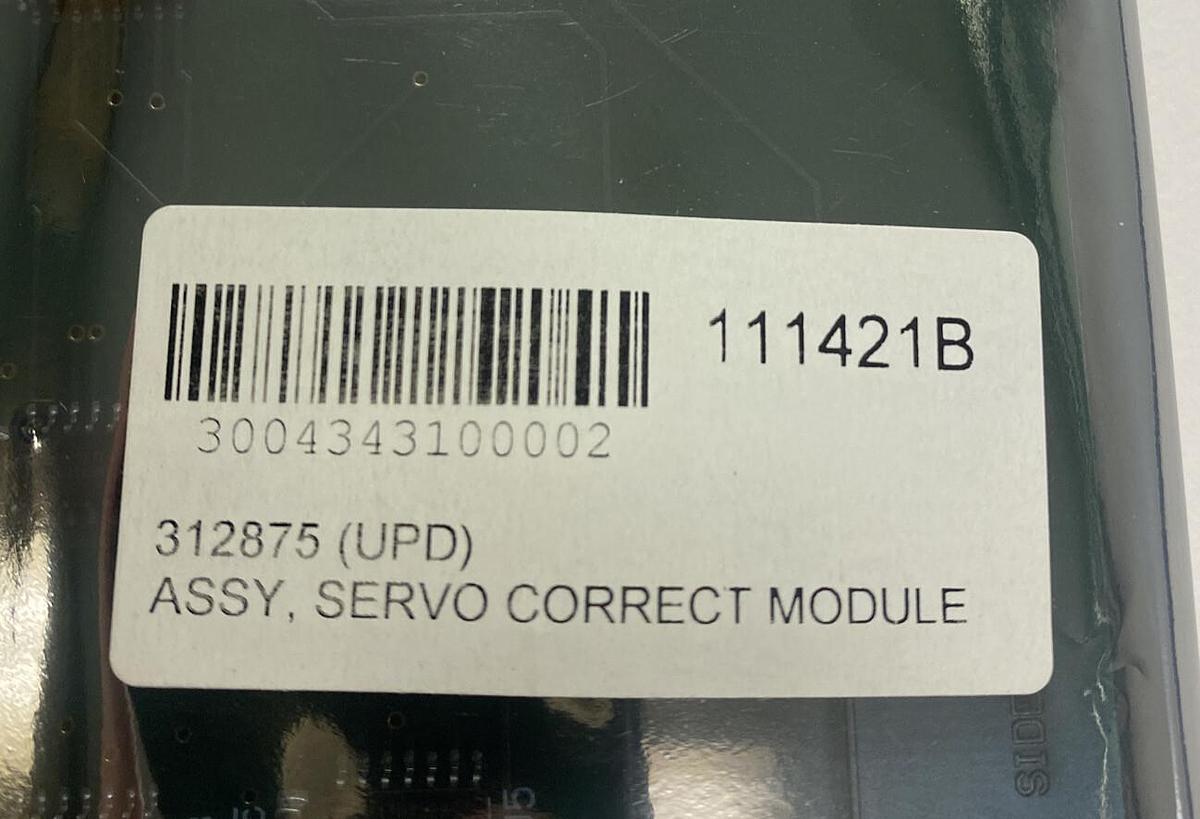 Used DOBOY,312875,SERVO CORRECTION MODULE BOARD NEW