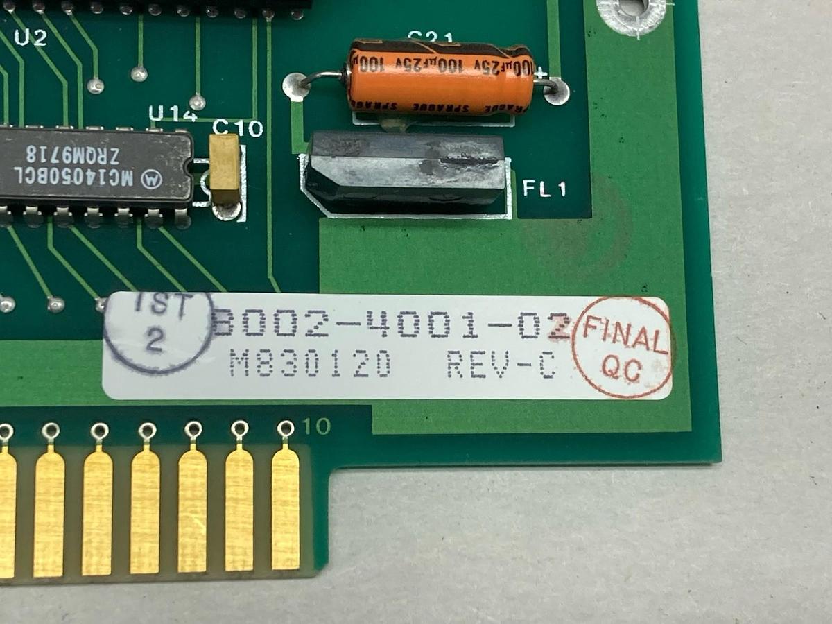 Used Control Chief,8002-4001-02,Relay Board