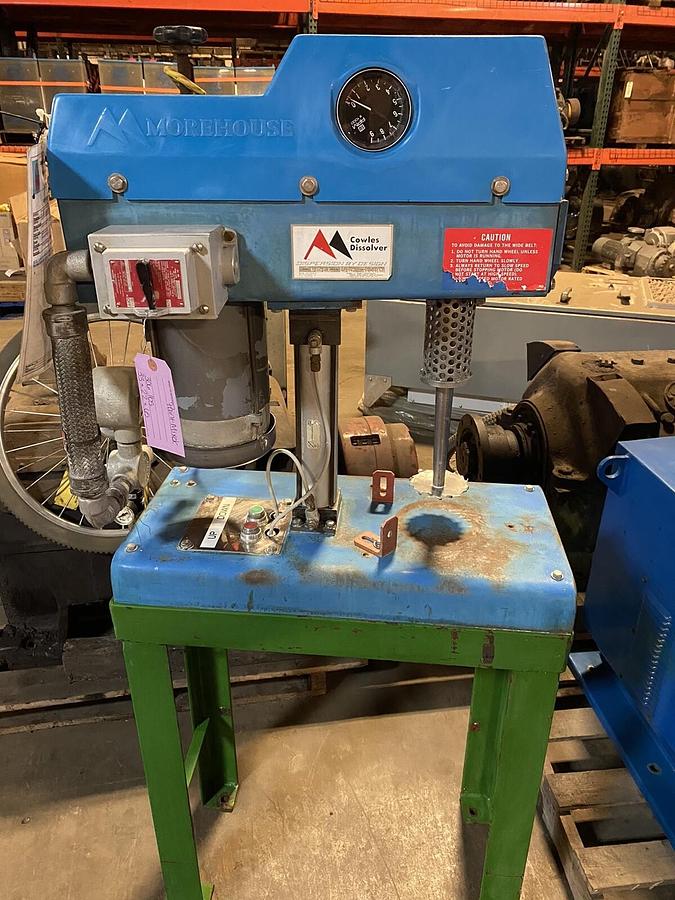 Used Cowles Dissolver,W-12-1.0,Mixer 115/230V 1PH
