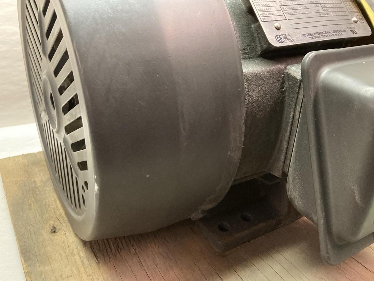 Used Toshiba,Model C0054FLF2UMWQ,Motor Type IKH 1735RPM 230/460V Frame 184T 60Hz