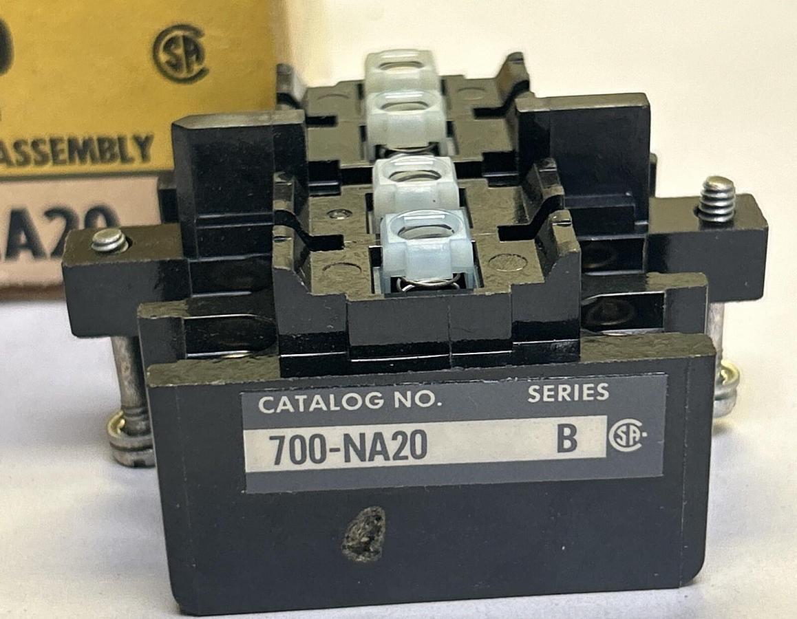 ALLEN BRADLEY,700-NA20,CONTACTOR RELAY NOS